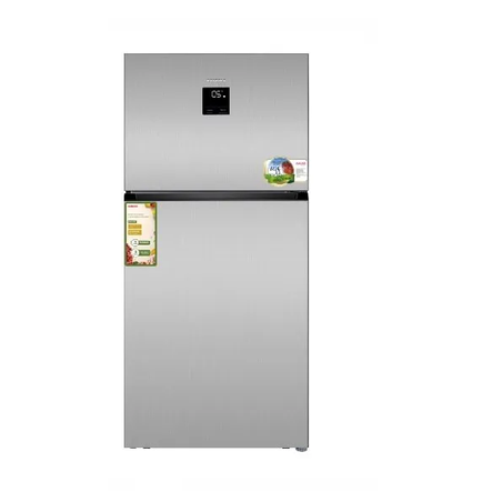 מקרר 2 דלתות 606 ליטר AI-7700 INOX נירוסטה AIWA