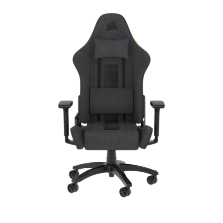 כיסא גיימינג בד אפור שחור CORSAIR TC100