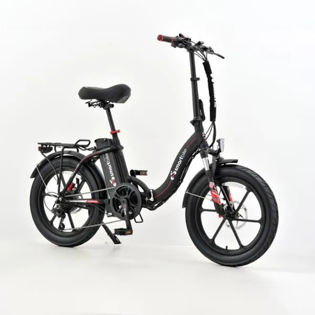 אופניים חשמליים מתקפלים 14A סמארט NEXUS 3 PRO גנט אלומיניום שחור אדום