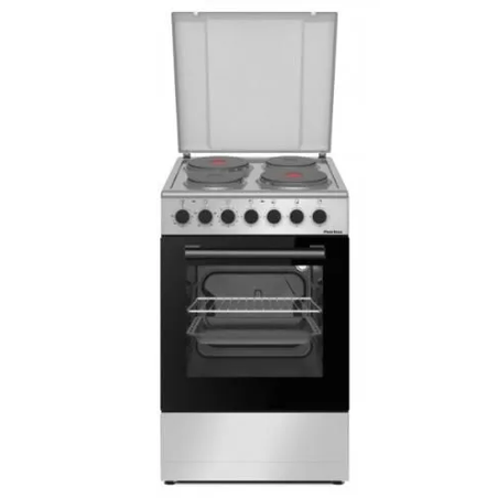 תנור משולב כיריים חשמליות כסוף peerless PR 5055 HP