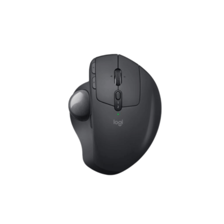 עכבר אלחוטי בצבע שחור עם כדור עקיבה דגם Ergo M575 מבית Logitech