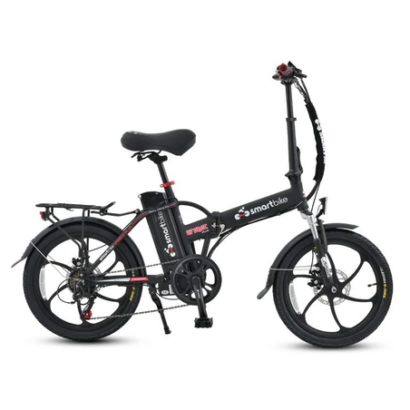 אופניים חשמליים מתקפלים 18A/48V סמארט מגנזיום שחור UFORCE PLUS