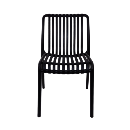 כסא שחור פנים+חוץ דגם PP-902 מבית MIRA