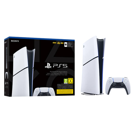 קונסולה Sony PlayStation 5 Slim Digital Edition- מהדורה דיגיטאלית - אחריות יבואן רשמי לשנה ע
