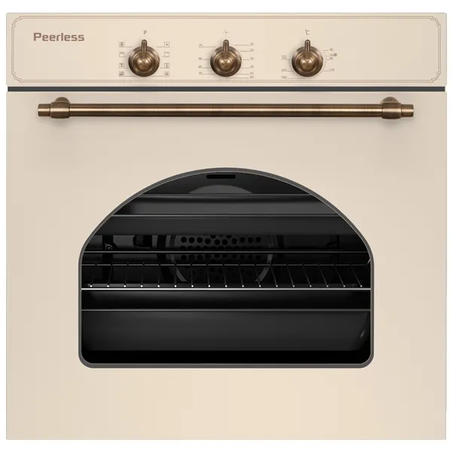 תנור בנוי רטרו פרימיום פירלס PR 8500 R BEJ TRB בז' Peerless