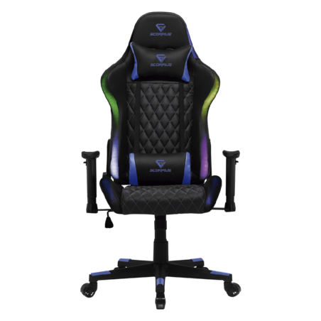מושב גיימינג SCORPIUS LIGHTNING BLUE