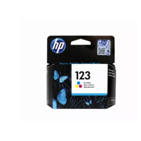 דיו צבעוני מקורי למדפסת HP123 F6V16AE