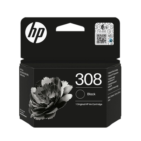 דיו שחור מקורי למדפסת-HP 308 7FP21UE