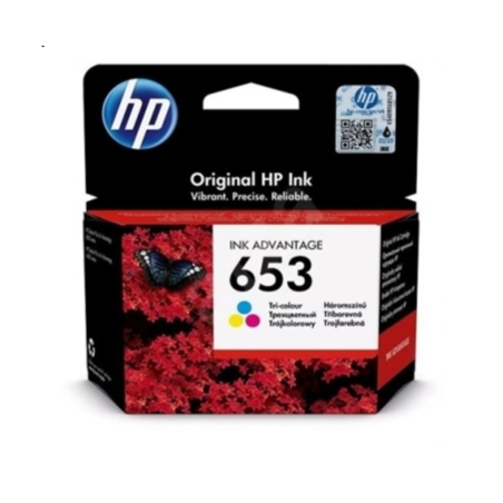 דיו צבעוני מקורי למדפסת HP653 3YM74AE