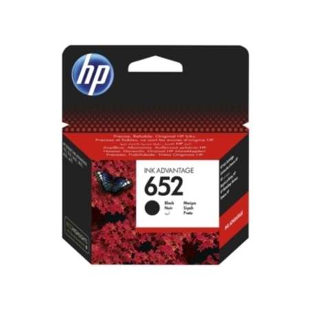 דיו שחור מקורי למדפסת HP 652 F6V25AE