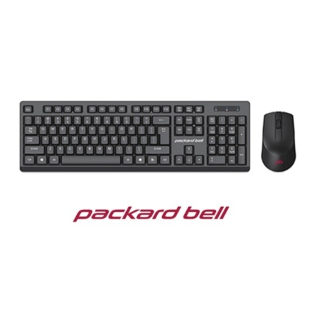 סט מקלדת ועכבר אלוחוטי דגם PECKARD BELL