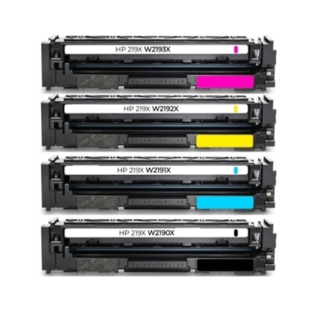 סט טונרים שחור וצבעוני תואם למדפסת עד 3200 דף HP-P219X