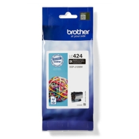 דיו שחור מקורי למדפסת ברדר BROTHER LC424BK