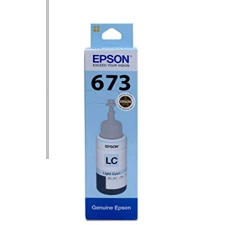 דיו תכלת מקורי למדפסת אפסון T6736LIGHTCYAN עד 1800 דף