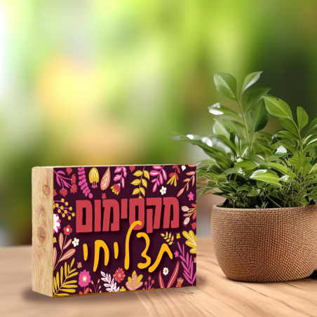 בלוק עץ- תצליחי