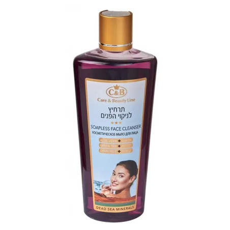 תרחיץ לניקוי הפנים C&B