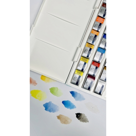 סט צבעי מים 24 גוונים Winsor & Newton