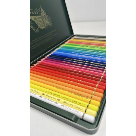 סט עפרונות 36 גוונים של חברת Faber Castell מסוג Polychromos