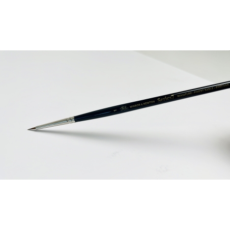 מכחול מספר 1 עגול, מסדרה 7 קולינסקי, Winsor& Newton.