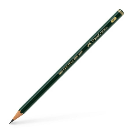 עיפרון רישום ושרטוט B2 של חברת Faber Castell