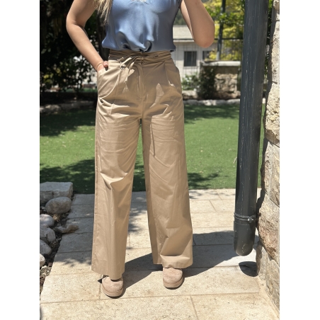 מכנסי איילה קאמל בהיר