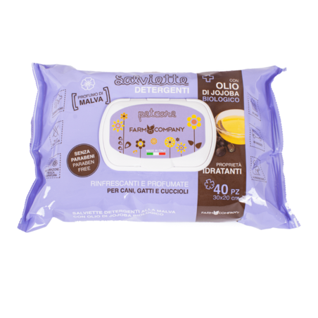 מגבונים טבעיים עם שמן חוחובה וחלמית אורגנית