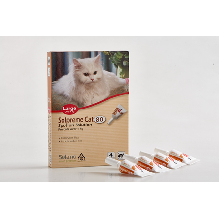 סולפרם חתול מעל 4 קג L מארז 2/4 אמפולות