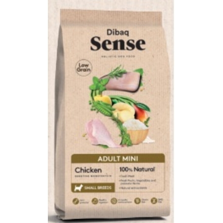 דיבאק סנס מופחת דגנים לכלב מגזע קטן 2 ק