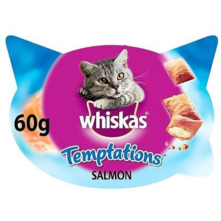 חטיף לחתול ויסקאס טמפטיישן 60 גר' סלמון