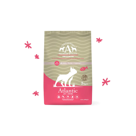 111A לכלב בוגר אטלנטיק לכל הגזעים סלמון 3 ק