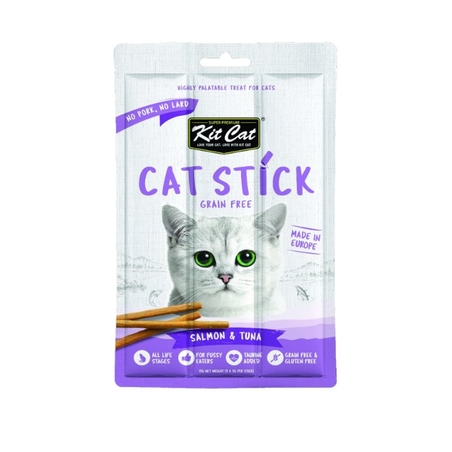 קיט קט מקלוני סלמון וטונה לחתול 15 גרם