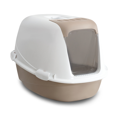 שירותים סגורים מידה גדולה דגם CURVY בז'