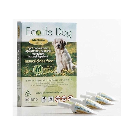 אמפולות אקולייף טבעיות לכלב 15 -30 ק