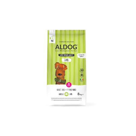 אלדוג מונופרוטאין כבש לגזע קטן 8 ק