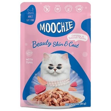 פאוץ מוצ'י לחתול 70 גרם פטה טונה לפרווה ועור בריאים