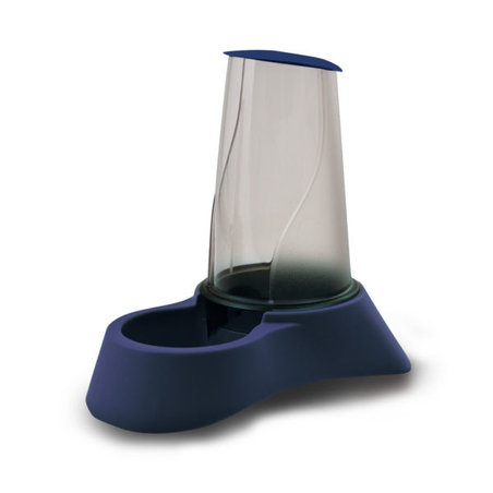מתקן האכלה 3.5 ל' כחול/בז'