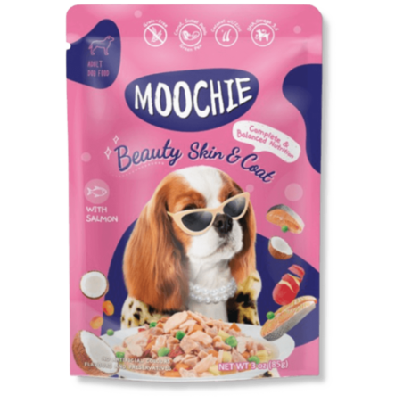 מוצ'י לכלב 70 ג' פטה סלמון מוס Moochie