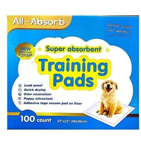 פדים לגורים 100 יח