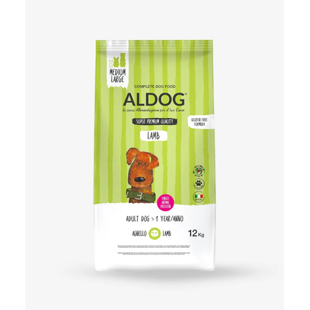 אלדוג מונופרוטאין כבש לגזע בינוני\גדול 12 ק