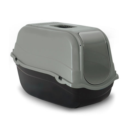 שירותים סגורים רומיאו לחתול דגם ROMEO ECO מפלסטיק ממוחזר בז'