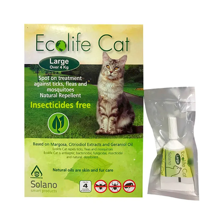 אמפולות אקולייף טבעיות לחתול מעל 4 ק