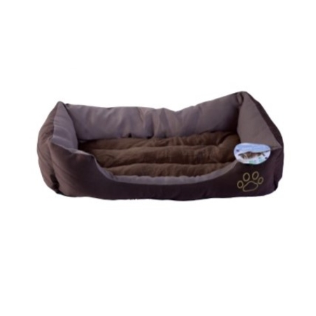 מיטה מעוצבת חומה M