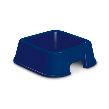 קערה לאוכל/מים דגם ויולה 1.5 ל' כחול/ורוד