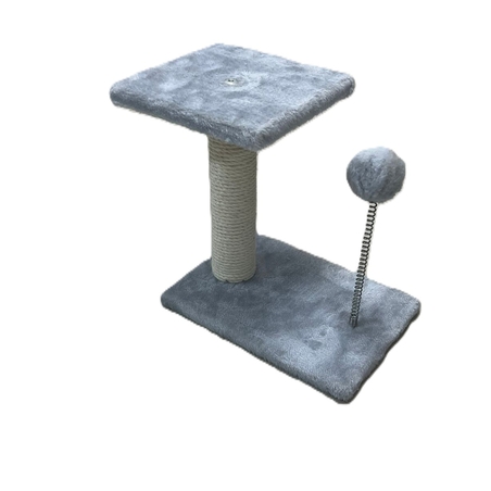 מתקן גירוד אפור לחתול גובה 25