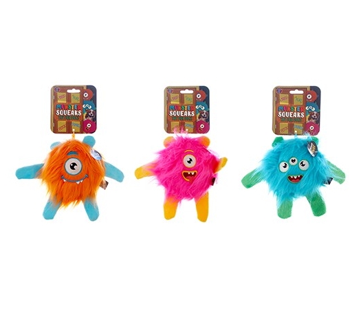 בובת מפלצת עם גוף כדור במבחר צבעים