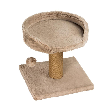 מתקן גירוד בז' לחתול גובה 40