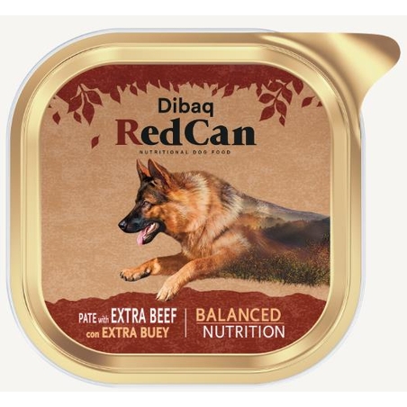 רד קן מעדן בקר לכלב 300 גר' REDCAN