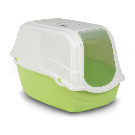 שירותים סגורים רומיאו לחתול דגם ROMEO ירוק