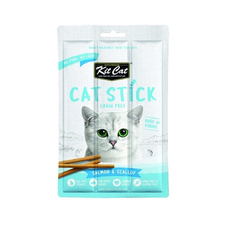 קיט קט מקלוני סלמון וצדפות לחתול 15 גרם
