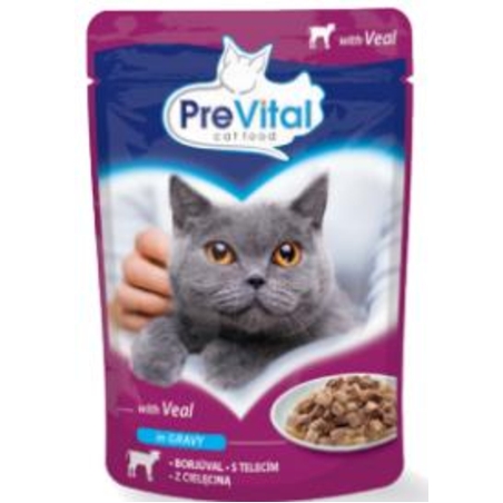 פאוץ 100 גרם עגל ברוטב פרהויטאל